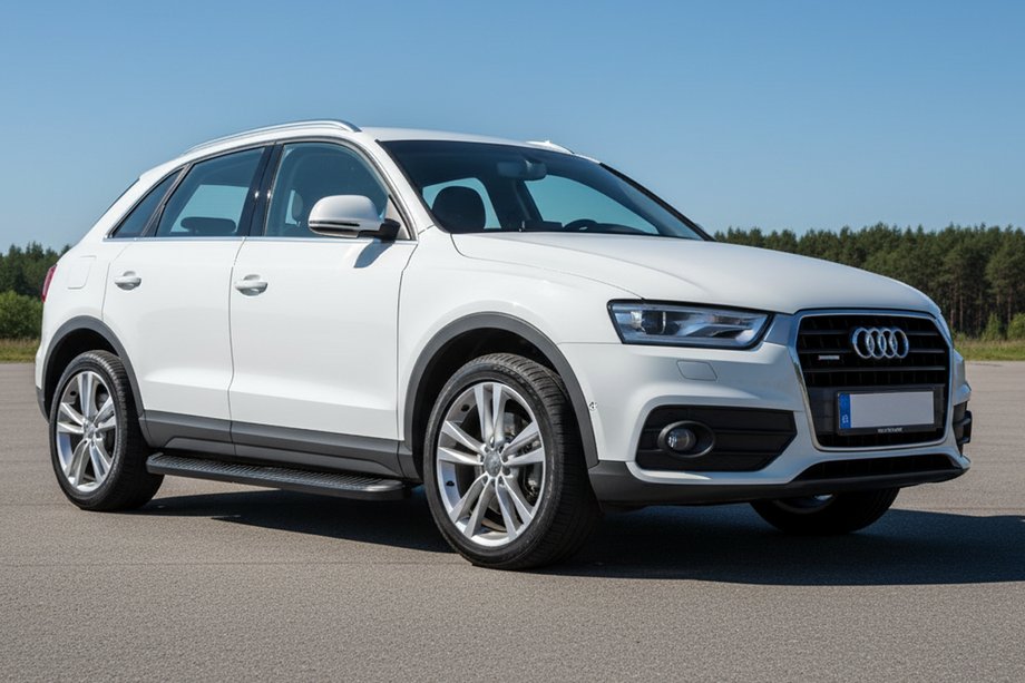 Audi Q3 2011–2019 Bočné prahy Tayga Black (2 ks, hliník) Image