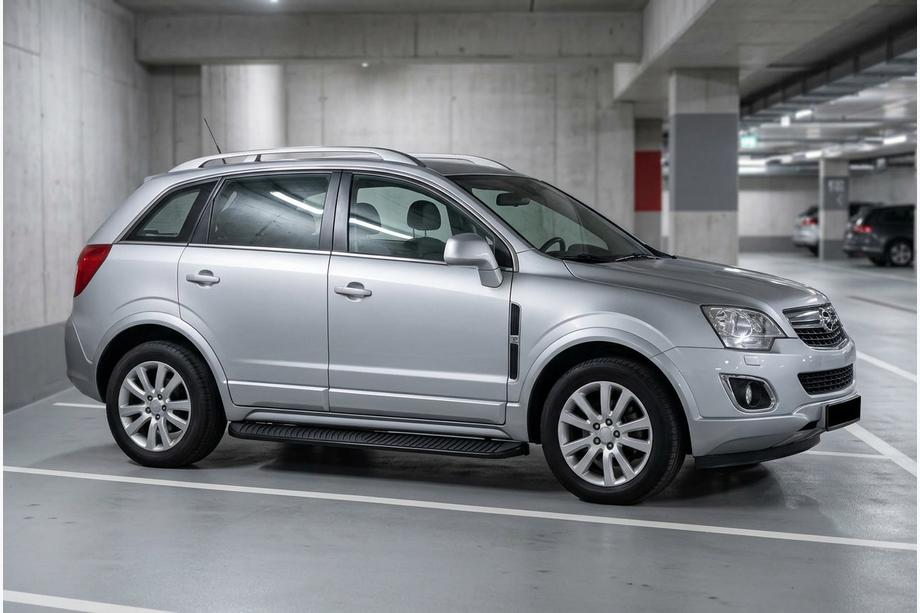 Opel Antara 2006–2017 Bočné prahy Tayga Black (2 ks, hliník) 2016-2018 Image