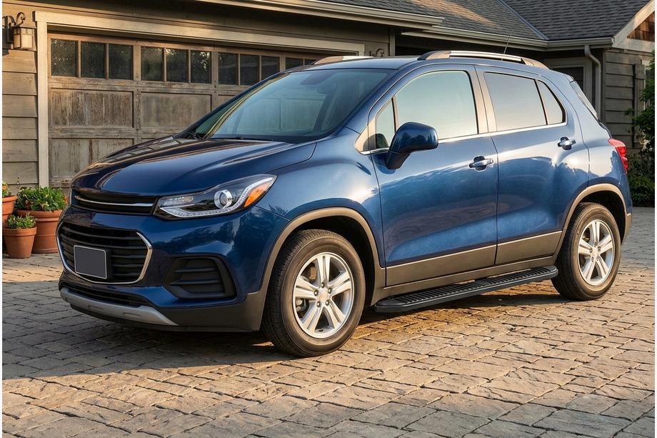 Chevrolet Trax 2012–2023 Bočné prahy Tayga Black (2 ks, hliník) Image