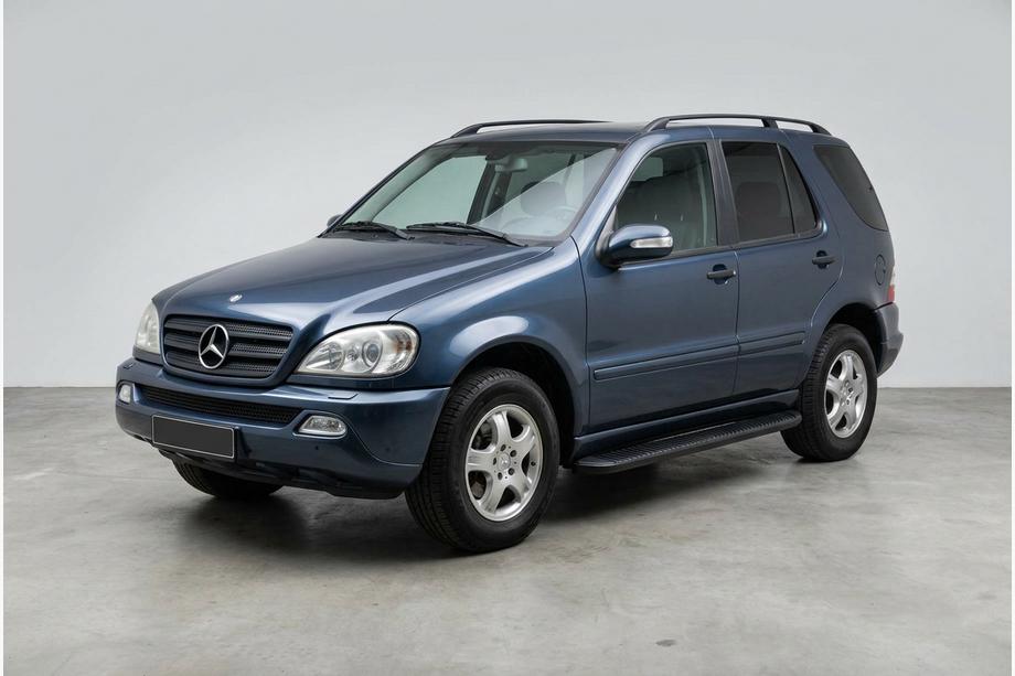Mercedes ML W163 1997–2005 Bočné prahy Tayga Black (2 ks, hliník) Image