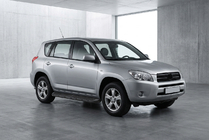 Toyota Rav 4 2006–2013 Bočné prahy Tayga Black (2 ks, hliník) fotografia 1