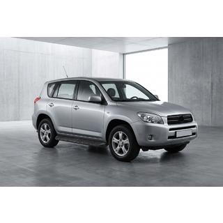 Bočné prahy Tayga Black (2 ks, hliník) Toyota Rav 4 2006–2013 fotografia 1