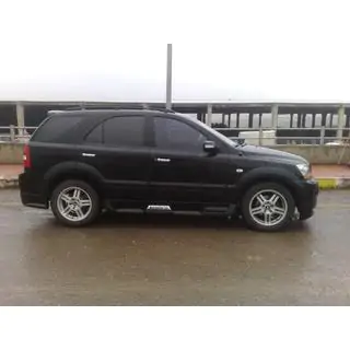 Bočné prahy Meliset (2 ks, na lakovanie) Kia Sorento I BL 2002–2009 fotografia 1