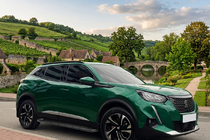 Peugeot 3008 2016–2023 Bočné nášľapy Allmond Black (2 ks, hliník) fotografia 1