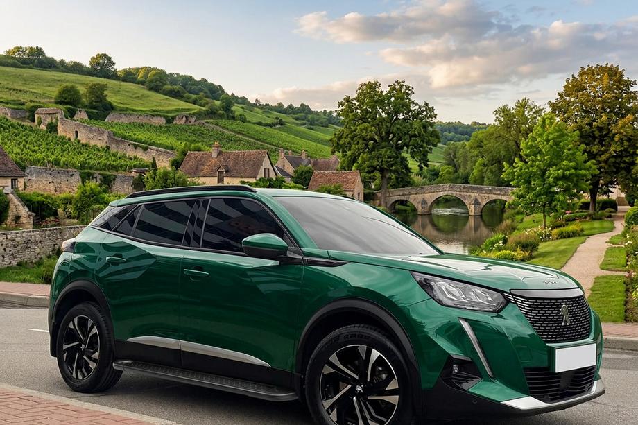 Peugeot 3008 2016–2023 Bočné nášľapy Allmond Black (2 ks, hliník) Image