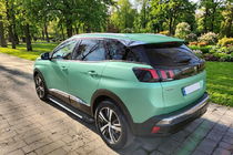Peugeot 3008 2016–2023 Bočné nášľapy RedLine V1 (2 ks, hliník) fotografia 1