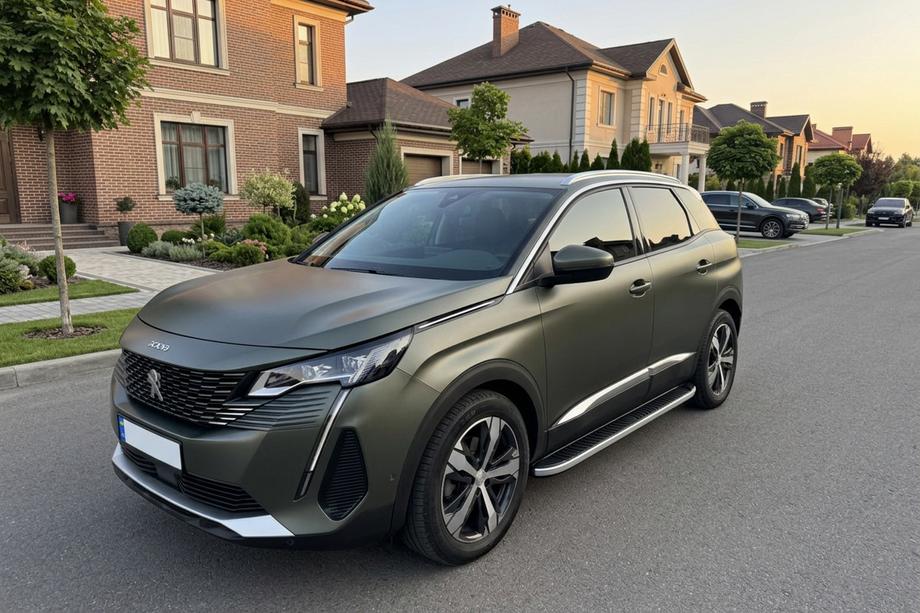 Peugeot 3008 2016–2023 Bočné nášľapy Tayga Grey (2 ks, hliník) Image