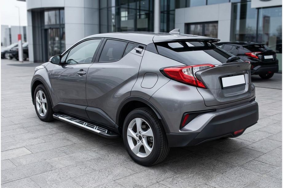 Toyota C-HR 2016–2023 Bočné nášľapy Sunrise (2 ks, hliník) Image