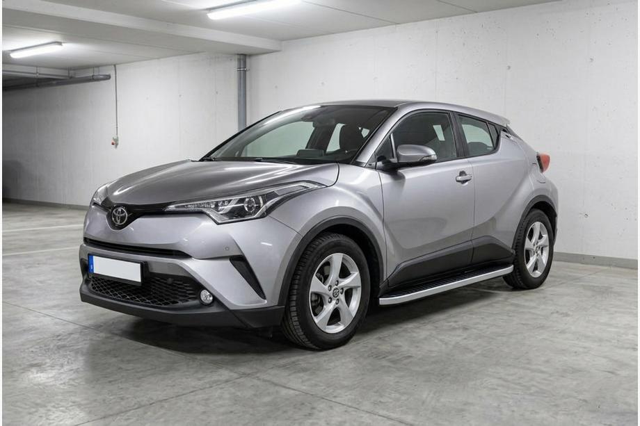Toyota C-HR 2016–2023 Bočné nášľapy Tayga Grey (2 ks, hliník) Image