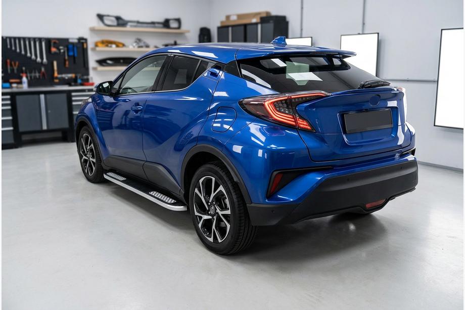 Toyota C-HR 2016–2023 Bočné nášľapy Tayga V2 (2 ks, hliník) Image