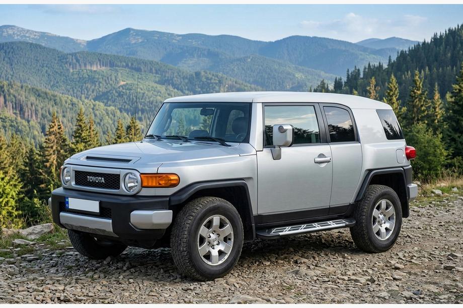 Toyota FJ Cruiser 2006–2022 Bočné nášľapy Sunrise (2 ks, hliník) Image