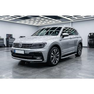 Bočné nášľapy Tayga Grey (2 ks, hliník) Volkswagen Tiguan 2016–2023 fotografia 1