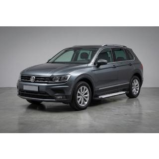 Bočné nášľapy Allmond Grey (2 ks, hliník) Volkswagen Tiguan 2016–2023 fotografia 1