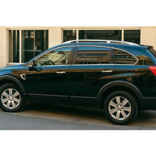 Horné okenné lišty (6 ks, nerez) Chevrolet Captiva 2006–2019 fotografia 1