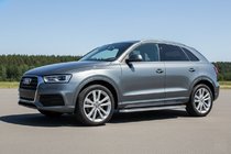 Audi Q3 2011–2019 Bočné nášľapy Maydos V2 (2 ks, hliník/nehrdzavejúca oceľ) fotografia 1