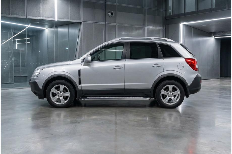 Opel Antara 2006–2017 Bočné prahy Maydos V2 (2 ks, hliník / nehrdzavejúca oceľ) Image