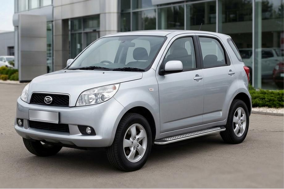 Daihatsu Terios 2006–2017 Bočné nášľapy Maydos V2 (2 ks, hliník/nehrdzavejúca oceľ) Image