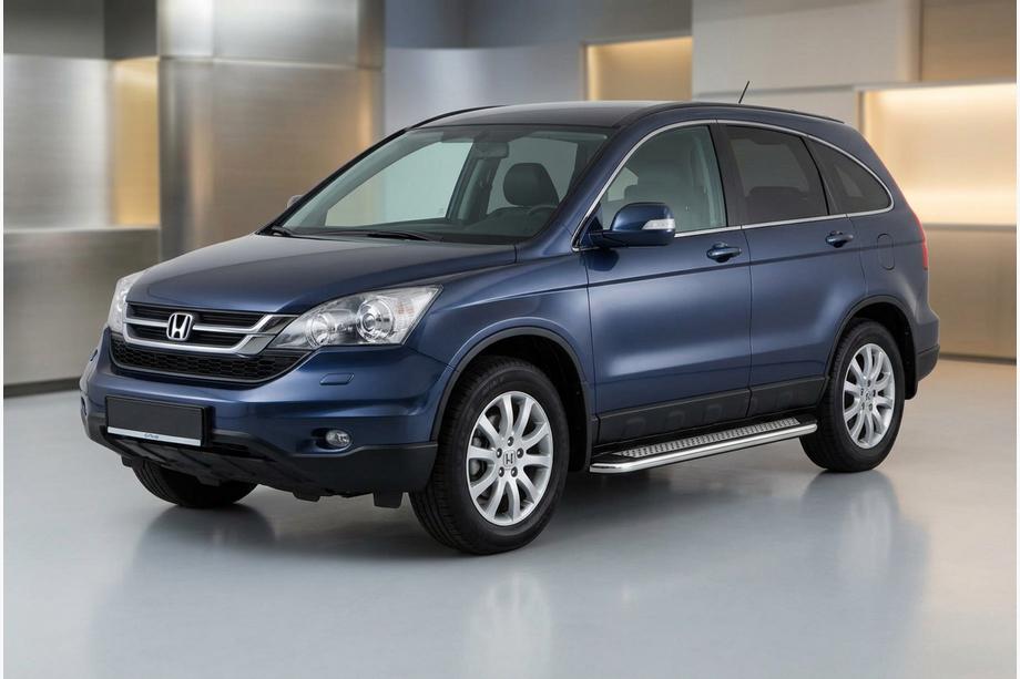 Honda CRV 2007–2011 Bočné nášľapy Maydos V2 (2 ks, hliník/nehrdzavejúca oceľ) Fotografia 1