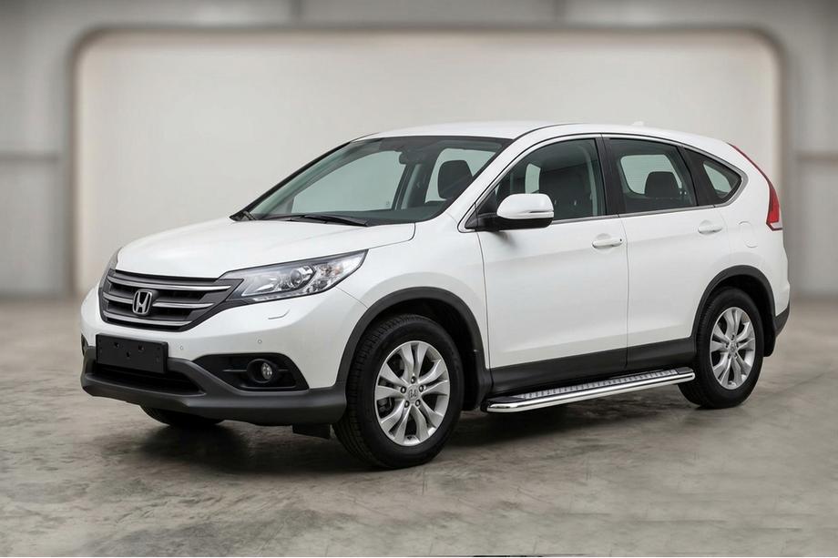 Honda CRV 2012–2016 Bočné nášľapy Maydos V2 (2 ks, hliník/nehrdzavejúca oceľ) Image