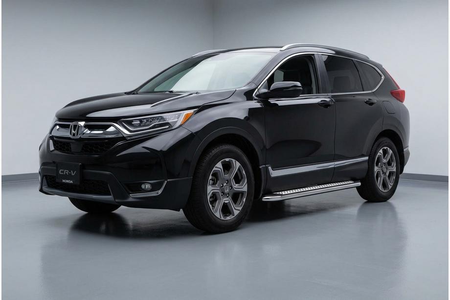 Honda CRV 2017–2022 Bočné nášľapy Maydos V2 (2 ks, hliník/nehrdzavejúca oceľ) Image