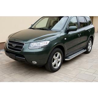 Bočné nášľapy Maydos V2 (2 ks, hliník/nehrdzavejúca oceľ) Hyundai Santa Fe 2 2006–2012 fotografia 1