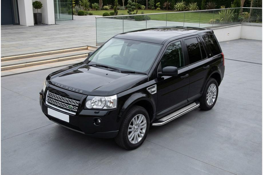 Land Rover Freelander II 2006–2014 Bočné nášľapy Maydos V2 (2 ks, hliník/nehrdzavejúca oceľ) Image