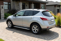 Nissan Murano 2008–2014 Bočné nášľapy Maydos V2 (2 ks, hliník/nehrdzavejúca oceľ) fotografia 1