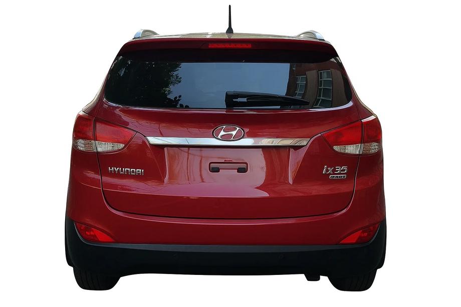 Hyundai IX-35 2010–2015 Chrómová lišta nad ŠPZ (široká) Image