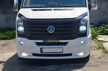 Volkswagen Crafter 2006–2016 Nadstavec na predný nárazník 2012↗ (Era rovný, na lakovanie) fotografia 6