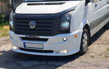 Volkswagen Crafter 2006–2016 Nadstavec na predný nárazník 2012↗ (Era rovný, na lakovanie) fotografia 7