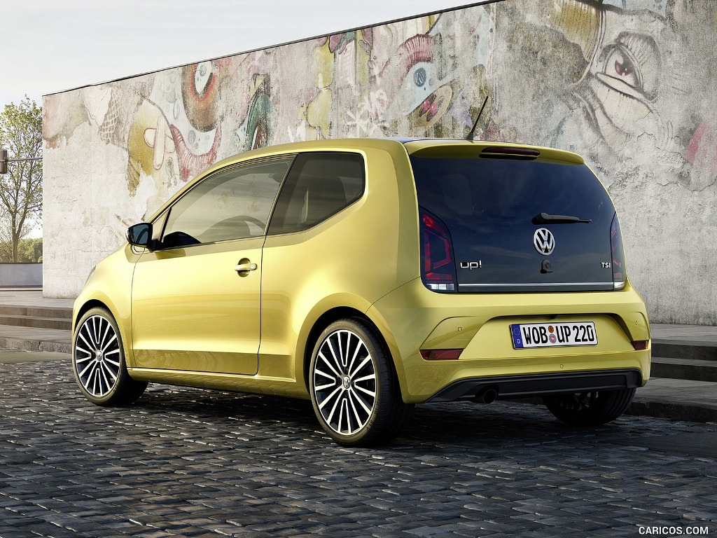 Kompaktný mestský hatchback Volkswagen up!