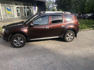 Dacia Duster 2008–2018 Okenné deflektory s chrómovou lištou (4 ks, Niken) fotografia 1