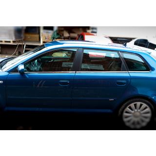 Spodné okenné lišty (nerez) Audi A3 2003–2012 fotografia 4