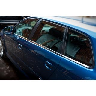 Spodné okenné lišty (nerez) Audi A3 2003–2012 fotografia 3