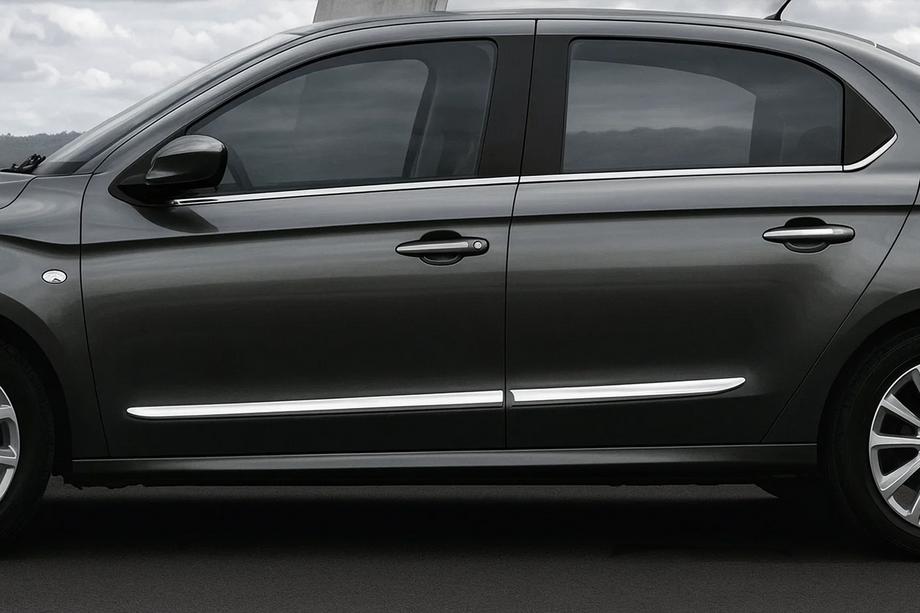 Fiat Albea 2002–2012 Dverová lišta (nerez) Image