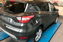 Ford Kuga/Escape 2013–2019 Bočné nášľapy Bosphorus Grey (2 ks, hliník) fotografia 6