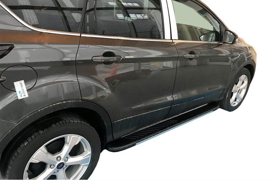 Ford Kuga/Escape 2013–2019 Bočné nášľapy Bosphorus Grey (2 ks, hliník) Image