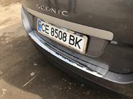 Renault Scenic/Grand 2009–2016 Kryt zadného nárazníka Carmos (Grand, nerez) fotografia 5