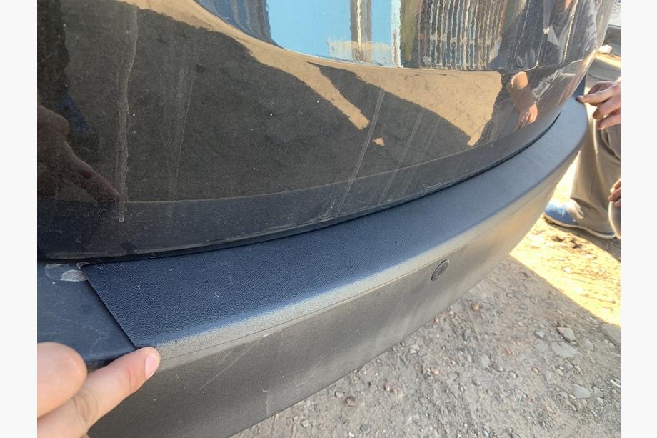 Toyota Rav 4 2013–2018 ABS plastové lišty na zadný nárazník 2013-2016 Fotografia 3