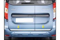 Renault Dokker 2013–2022 Nerezová lišta hrany kufra fotografia 1