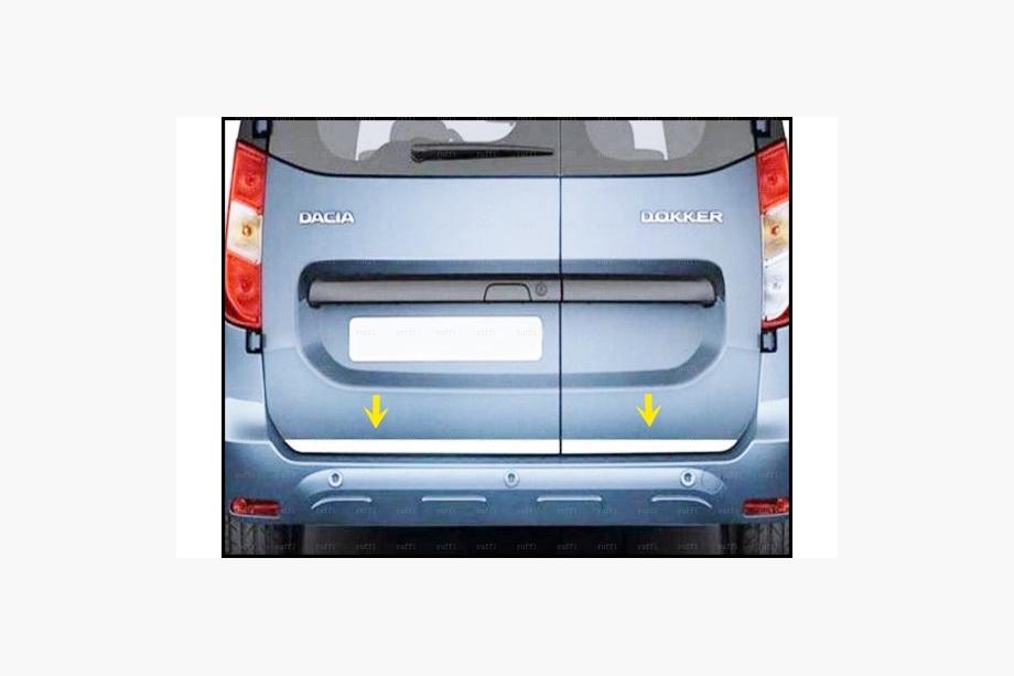 Renault Dokker 2013–2022 Nerezová lišta hrany kufra Image
