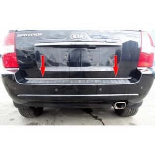 Nerezová lišta hrany kufra Kia Sportage 2004–2010 fotografia 1