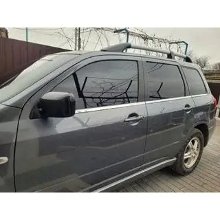 Spodné okenné lišty (6 ks, nerez) fotografia 1
