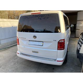 Lišta na zadný nárazník Carmos V1 lesklá (1 dvere, nerez) Volkswagen T6 2015–2024 fotografia 1