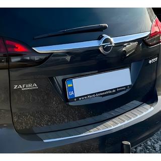 Nerezová lišta na zadný nárazník Carmos (nerez) Opel Zafira C Tourer 2011–2019 fotografia 1