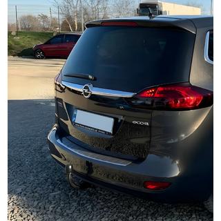 Nerezová lišta na zadný nárazník Carmos (nerez) Opel Zafira C Tourer 2011–2019 fotografia 2