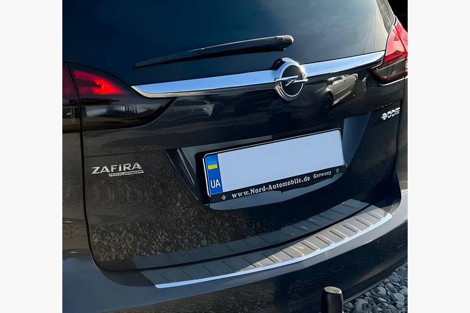 Opel Zafira C Tourer 2011–2019 Nerezová lišta na zadný nárazník Carmos (nerez) Image
