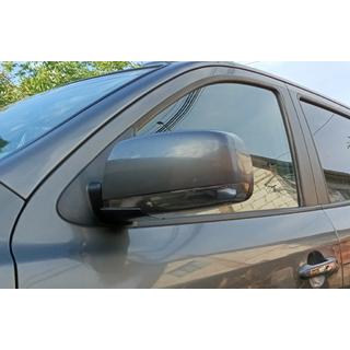Nerezové chrómové kryty spätných zrkadiel (2 ks) Hyundai Santa Fe 2 2006–2012 fotografia 1