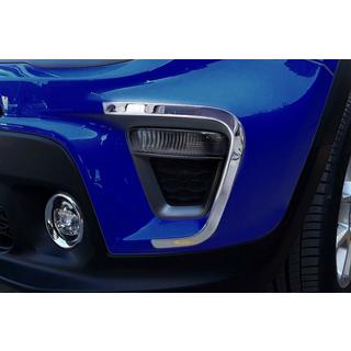 Chrómové kryty hmloviek 2019+ (2 ks, nerez) Jeep Renegade 2014– fotografia 1