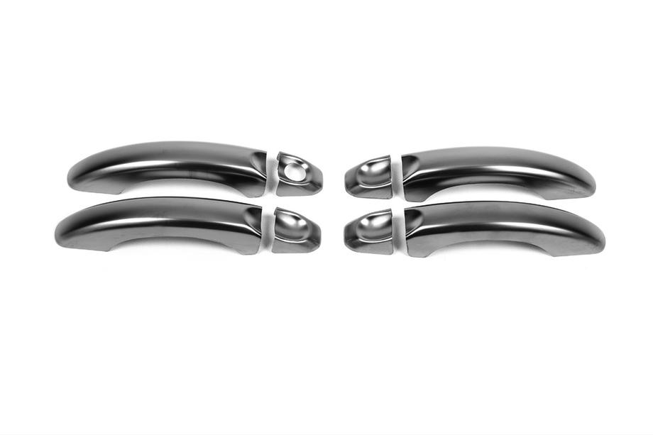Volkswagen Amarok 2010–2022 Kryty kľučiek Black Chrome (4 ks, nerez) Image